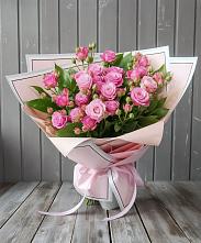 Букет Розовый кустик в Ишиме