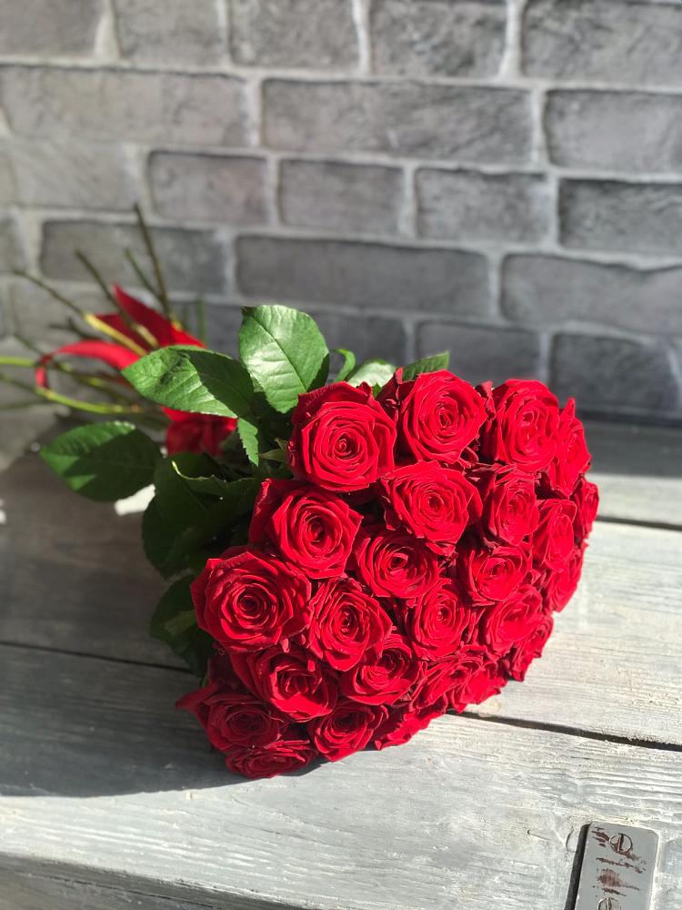 Букет Красные розы Фридом в Ишиме
