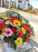Букет цветов из:  Герберы #REPLACE_PRED# Ишиме