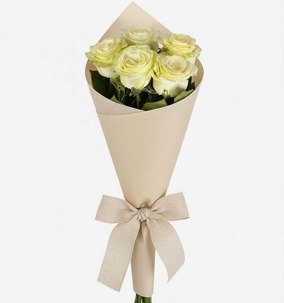 Букет белые крылья в Ишиме Букет цветов из: Розы в Ишиме