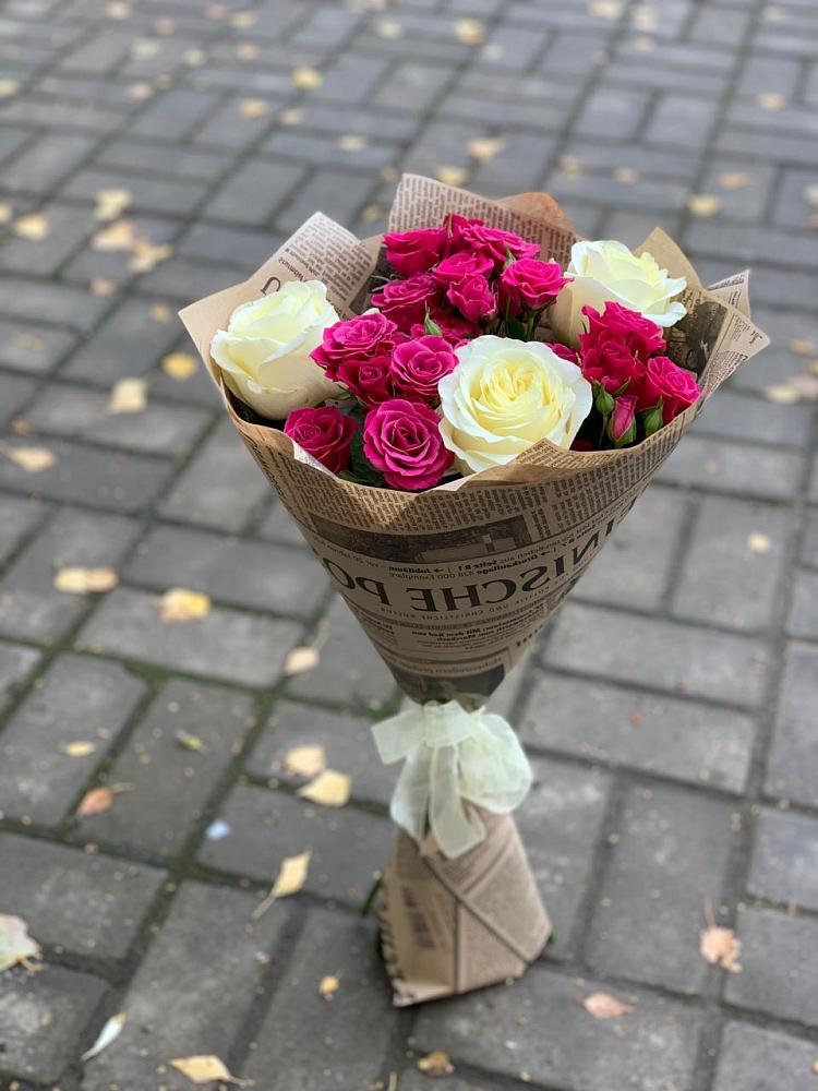 Букет цветов из: Розы в Ишиме